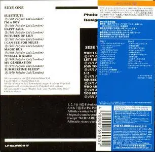 The Who - The Singles (1984) [Universal Music Japan, UICY-94784/5] Repost