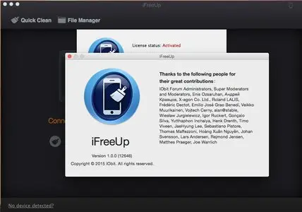 iFreeUp 1.0.0.12646 Mac OS X