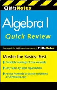 CliffsNotes Algebra I Quick Review (2nd edition)