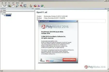 InnovMetric PolyWorks 2016 IR5