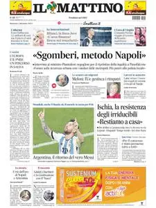 Il Mattino Napoli - 4 Dicembre 2022