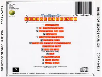 George Harrison - The Best Of George Harrison (1976) Repost