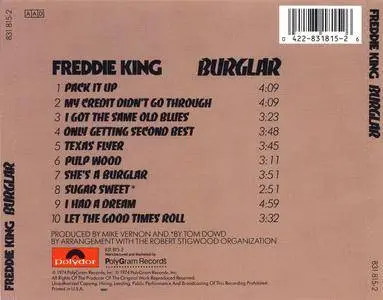 Freddie King - Burglar (1974) Reissue 1992