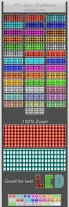 40 Led Photoshop Patterns