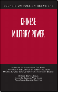 Chinese military power: report of an independent task force (repost)