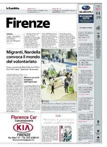 la Repubblica Firenze - 7 Gennaio 2019