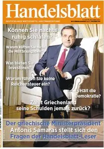 Das Handelsblatt am 05. Oktober 2012