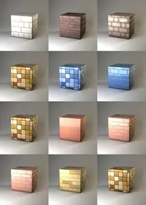 Vray4C4d Materials Pack – Tiles for walls and floors