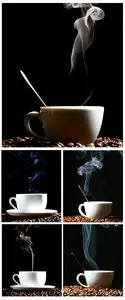 Hot cup of coffee