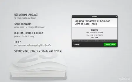 QuickCal v3.1.2 Mac OS X