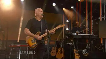 David Gilmour - Rattle That Lock (Jimmy Kimmel Live) 2016 [HDTV 720p]