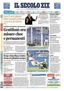 Il Secolo XIX - 21 Agosto 2017