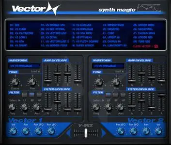 Synth Magic Vector X Vol 1-4 KONTAKT