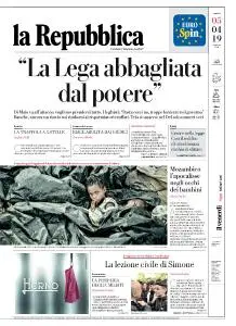 la Repubblica - 5 Aprile 2019