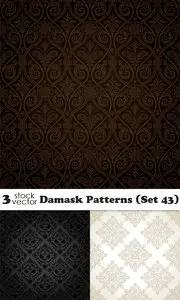 Vectors - Damask Patterns (Set 43)