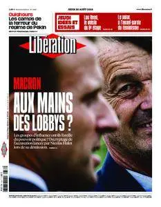 Libération - 30 août 2018