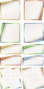 Blank Color Stickers