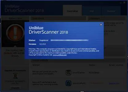 Uniblue DriverScanner 2018 4.2.0.0 Multilingual
