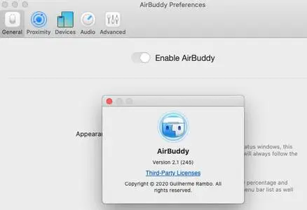 AirBuddy 2.1 (245) macOS