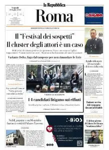 la Repubblica Roma - 30 Luglio 2021