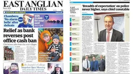 East Anglian Daily Times – October 25, 2019