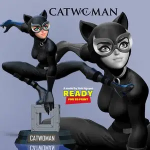 Catwoman stylized