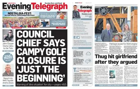 Evening Telegraph Late Edition – August 26, 2019