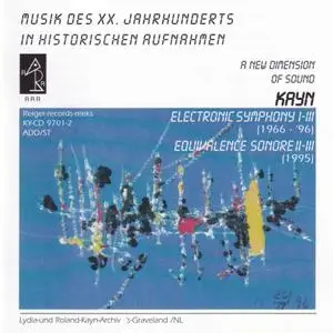 Roland Kayn - Electronic Symphony I-III (1997) {2CD Set, Reiger-records-reeks KY-CD 9701-2}