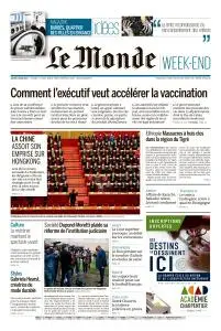 Le Monde du Samedi 6 Mars 2021