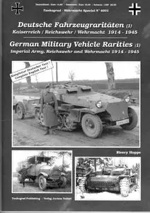 German Military Vehicle Rarities (1) (Tankograd Wehrmacht Special №4001)