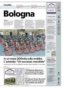 la Repubblica Bologna - 28 Luglio 2018