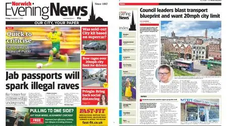 Norwich Evening News – September 03, 2021