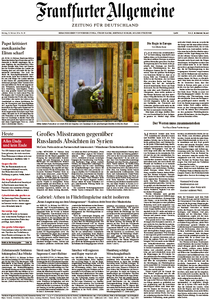 Frankfurter Allgemeine Zeitung vom Montag, 15. Februar 2016