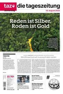 taz die tageszeitung  - 10 August 2023