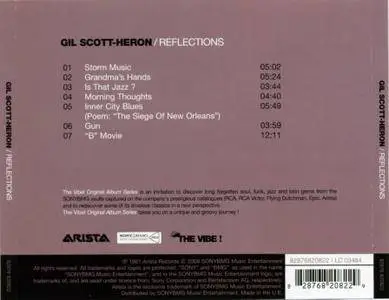 Gil Scott-Heron - Reflections (1981) [2006, Remastered Reissue]