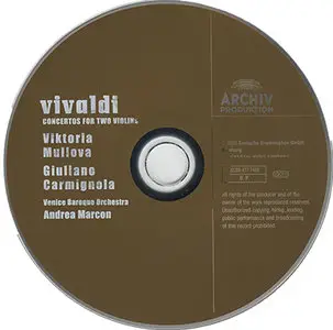 Antonio Vivaldi - Viktoria Mullova - Double Concertos [Archiv Produktion 477 7466] (2008) {Repost}