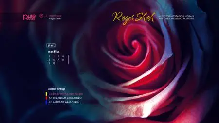 Roger Shah - Music For Meditation, Yoga & Any Other Wellbeing Moments (2016) [Blu-ray, 1080i]