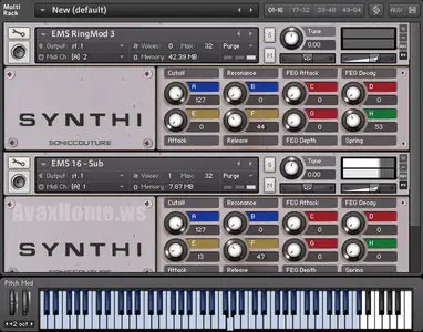 Soniccouture Synthi AKS KONTAKT EXS24 DVDR (repost)