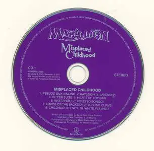 Marillion - Misplaced Childhood (1985) [2017, 4CD + Blu-ray Box set]