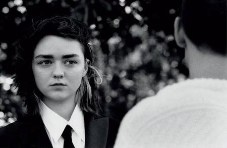 Maisie Williams and Reuben Selby by James Robjant for Behind The Blinds #9 Fall/Winter 2020