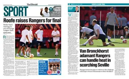 The Herald Sport (Scotland) – May 18, 2022