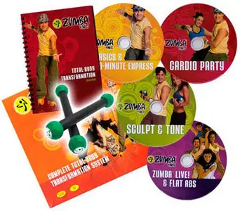 Zumba Workout DVD Set (4 DVDs)