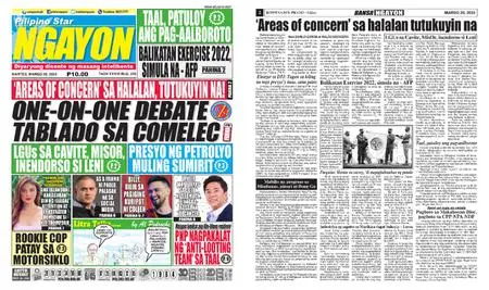 Pilipino Star Ngayon – Marso 29, 2022