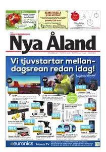 Nya Åland – 21 december 2018