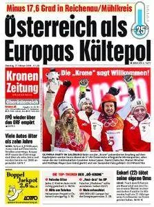 Kronen Zeitung Oberösterreich - 27. Februar 2018