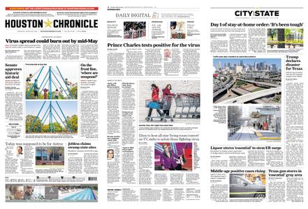 Houston Chronicle – March 26, 2020