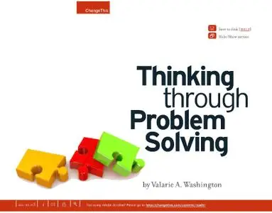 "Thinking through Problem Solving" by Valarie A. Washington