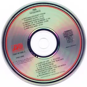 Yes - Yessongs (1973) [1983, Atlantic 7567-81300-2]