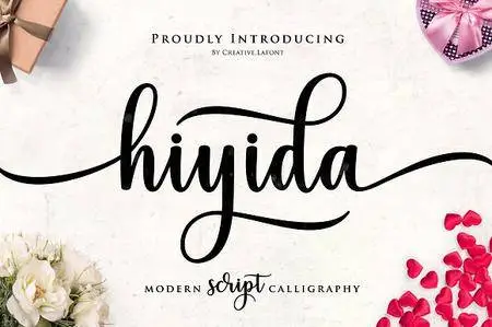 CreativeMarket - Hiyida Script