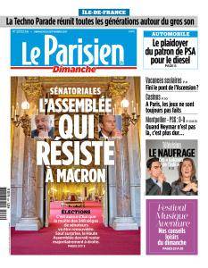 Le Parisien du Dimance 24 Septembre 2017